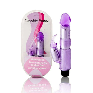 Vibratore Rabbit Piccolo con Vibrazioni Multiple - TPR Viola
